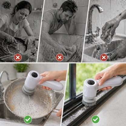 LumiBrush Power | Limpieza Impecable y Sin Esfuerzo